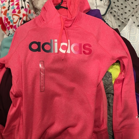 adidas cowl neck hoodie