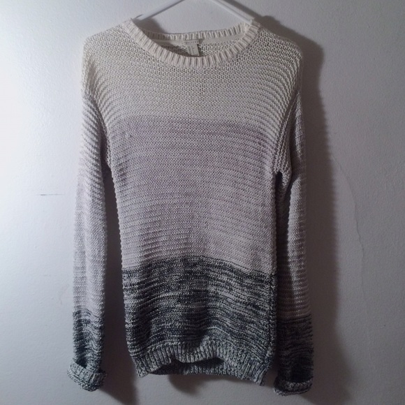 ombré knitted sweater