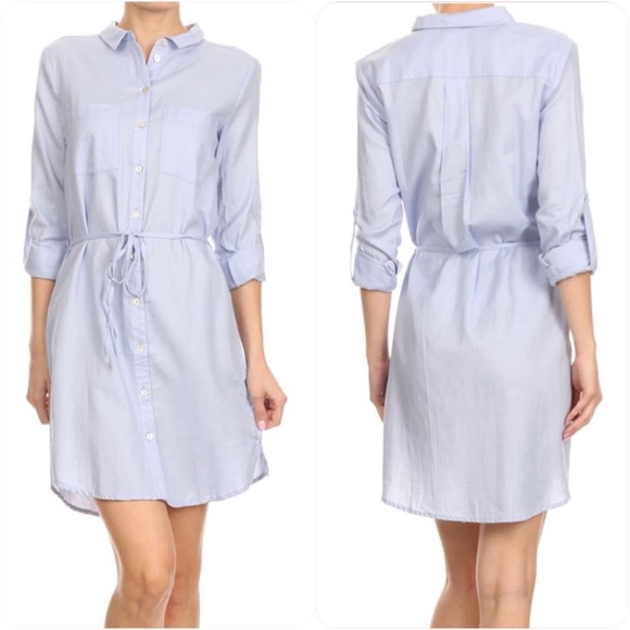 Dresses & Skirts - | EVERYTHING MUST GO‼️ | button up shirt dress