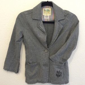 Billabong Gray Cotton Blazer