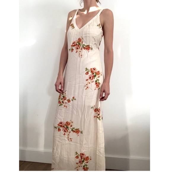 Lovestitch V Neck Floral Maxi