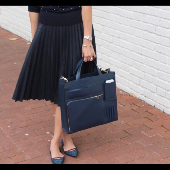 Navy Kate Spade inside out bag
