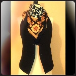 Express Black Vest, Size 0