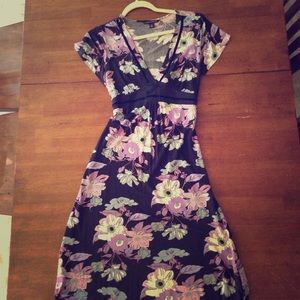 Floral print dress