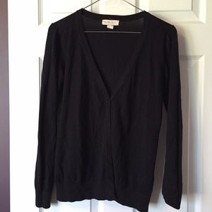 Black cardigan