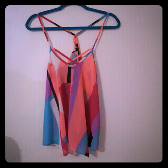 Chiffon tank