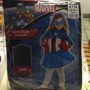 Captain America Girl Costume