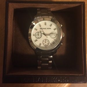 Silver Michael Kors watch