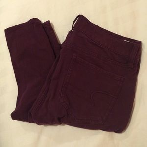 AE Purple Jeggings ☂🍇🍬