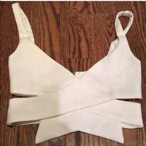 Off white Sabo Bralette