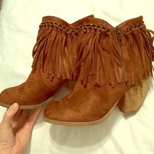 Fringe Booties