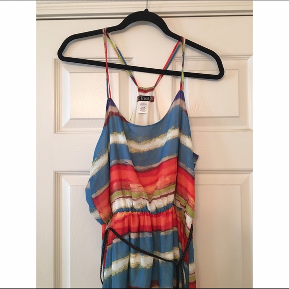 Flowy Striped Dress - Picture 2 of 4