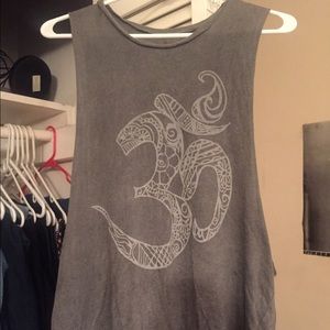 Brandy Melville Ohm Muscle Tank
