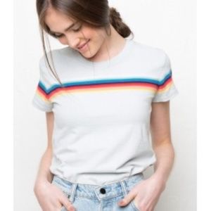 Brandy Melville Ali Rainbow Top