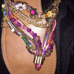 Zigi Soho Fairy Turquoise Flat Sandal