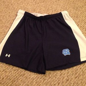 Under armour North Carolina shorts