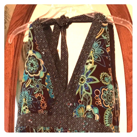 Halter dress size 16 by R & K Originals