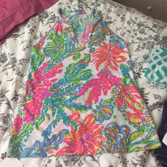 Lilly Pulitzer Tops - Lilly Pulitzer Resort White Casa Marina Arya Tank