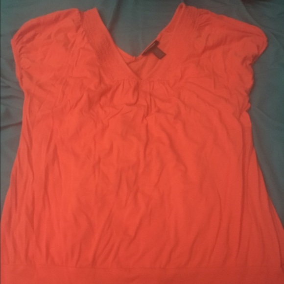 Orange Blouse sz 22/24