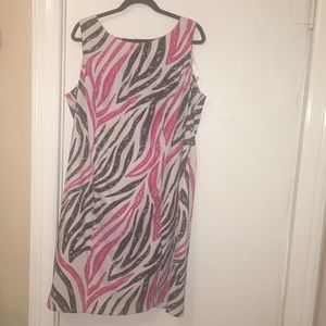 Zebra printed summer dress!