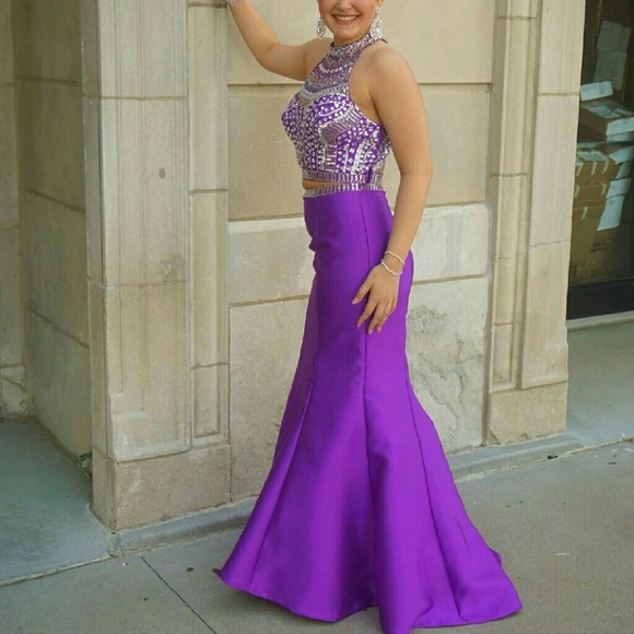 2-piece Rachel Allan Prom/peasant dress!