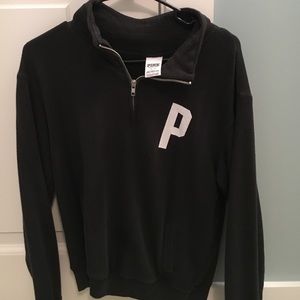 VS pink pull over sweatshirt