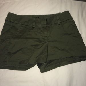 Dark green shorts