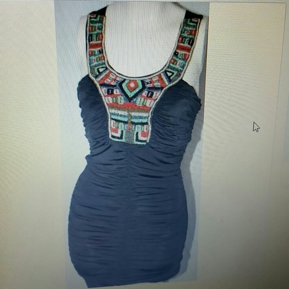 arden b blue dress B. Egyptian Style Beaded Neck Ruched S Choose a Size:Men's Small XD20 Wedding Marine Dress Blues
