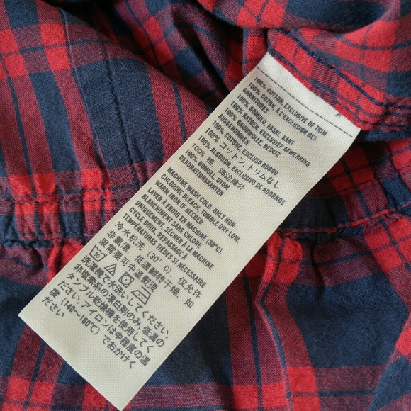 🚫SOLD🚫⭐HP⭐Abercrombie & Fitch Strawstring Shirt - Picture 4 of 4
