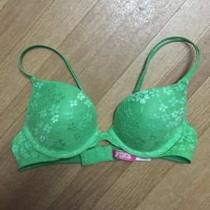 VS Pink push up bra.