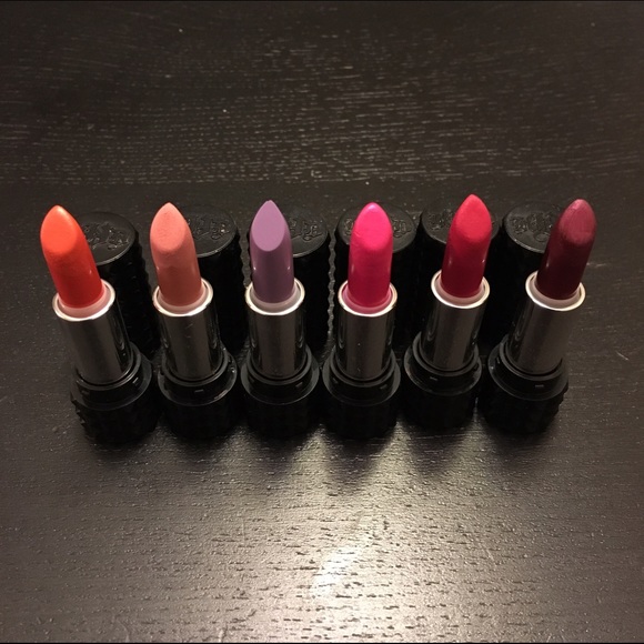 Kat Von D Mi Vida Loca studded lipstick set.