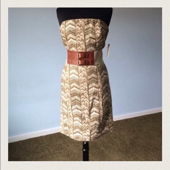 Michael Kors NWT strapless dress - Picture 3 of 4