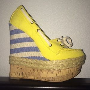 Penny loves Kenny platform wedges size 8