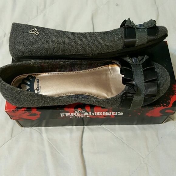 Fergalicious brand slip ons