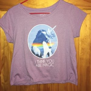 I Think You are Magic crop top