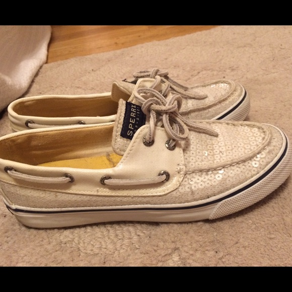 Sperry Top Sider Sequin Boat Shoes - Picture 2 of 4