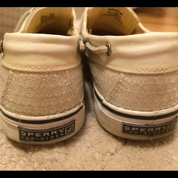 Sperry Top Sider Sequin Boat Shoes - Picture 3 of 4
