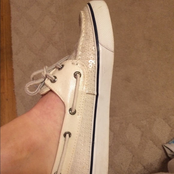 Sperry Top Sider Sequin Boat Shoes - Picture 4 of 4