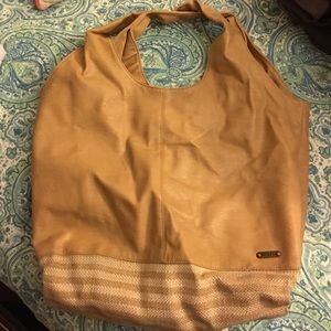 Leather tote Bag - rusty