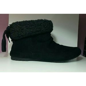SOLD | Black Report Booties