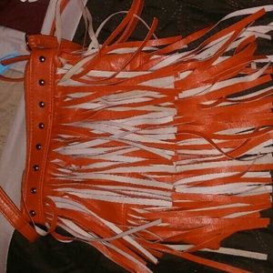 Fringe  cross body