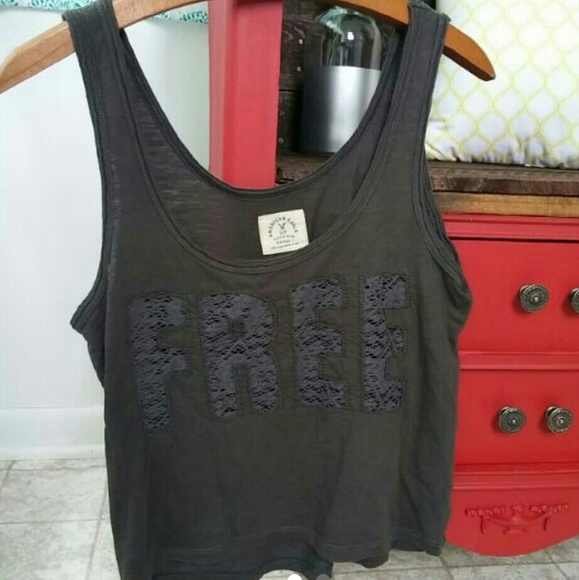 American Eagle Free Crop Tank