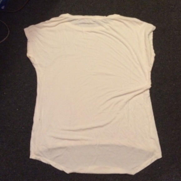 Forever 21 Cream Top with Metallic Detail - Picture 3 of 3