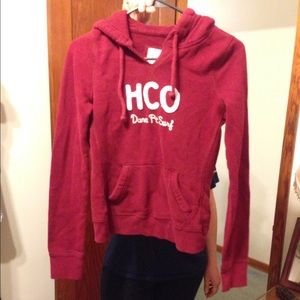 Maroon, comfy hoodie!