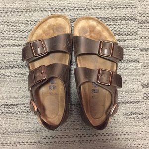 Birkenstock Milano oiled leather
