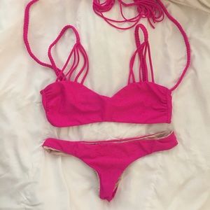 Acacia sm hookipa bottoms/Samoa top guava pop