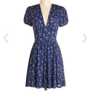 Modcloth Eiffel Tower favorite things dress