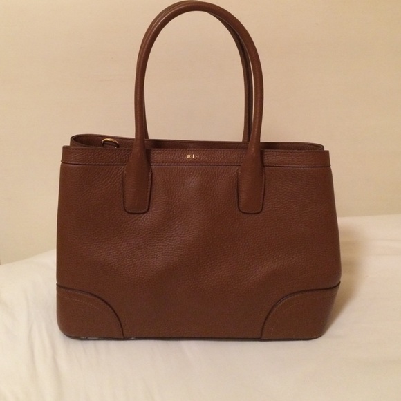 Textured brown leather
