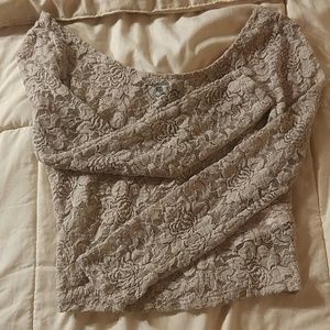 Muave colored crop top!