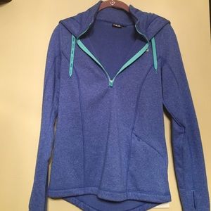 Fila sports hooded sweatshirt